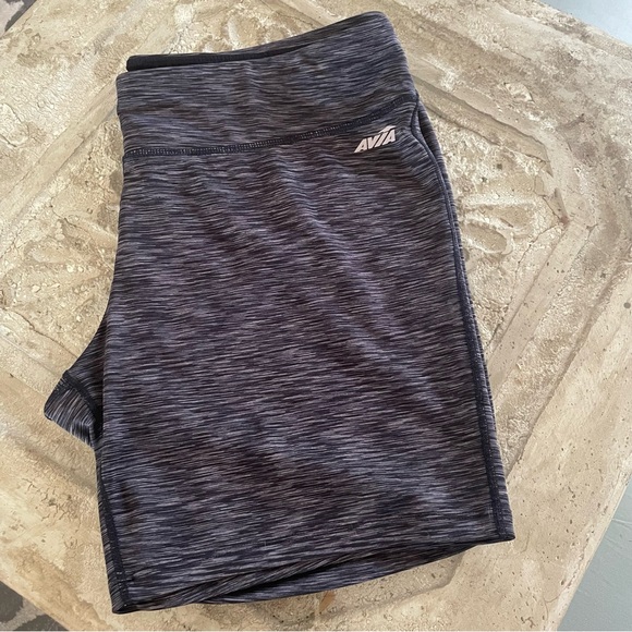 Avia Pants - $10 SALE Avia Workout Shorts Activewear Women XL Black Charcoal Grey Athleisure